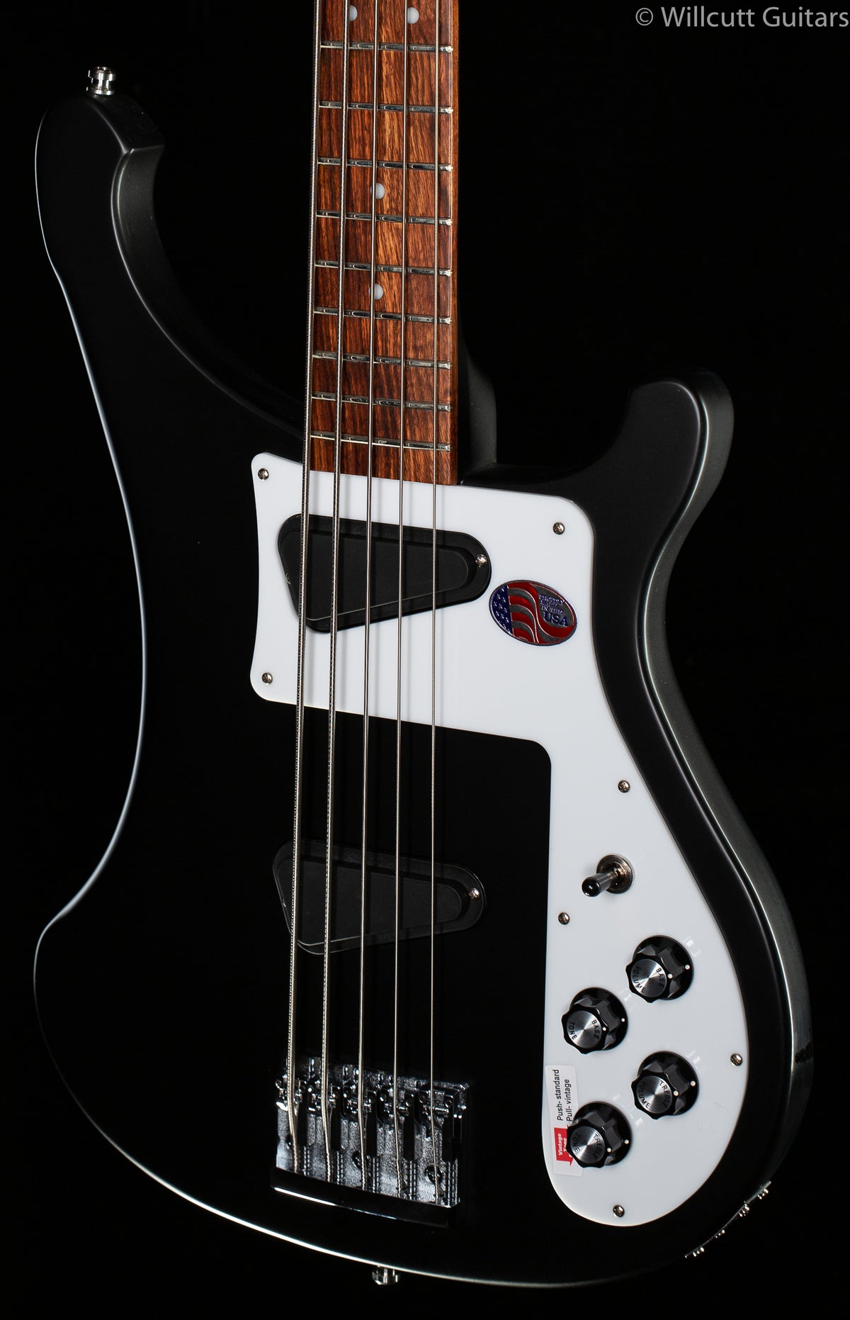 Rickenbacker 4003S/5 5 String Matte Black Bass Guitar