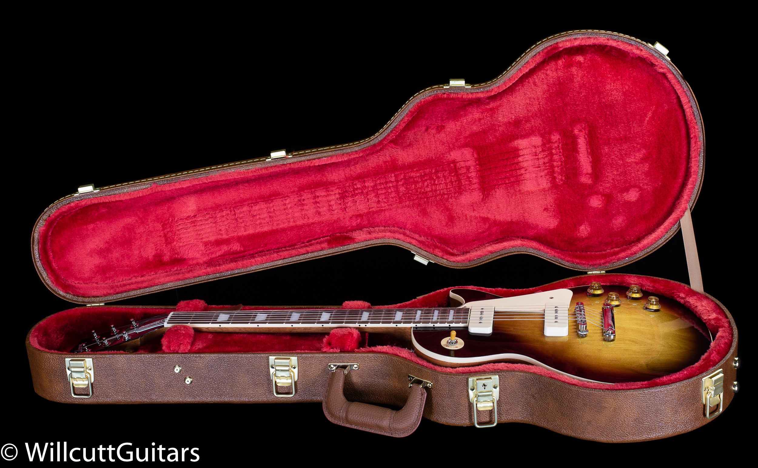 Gibson Les Paul Standard 50s P-90 Tobacco Burst (158) - Willcutt 