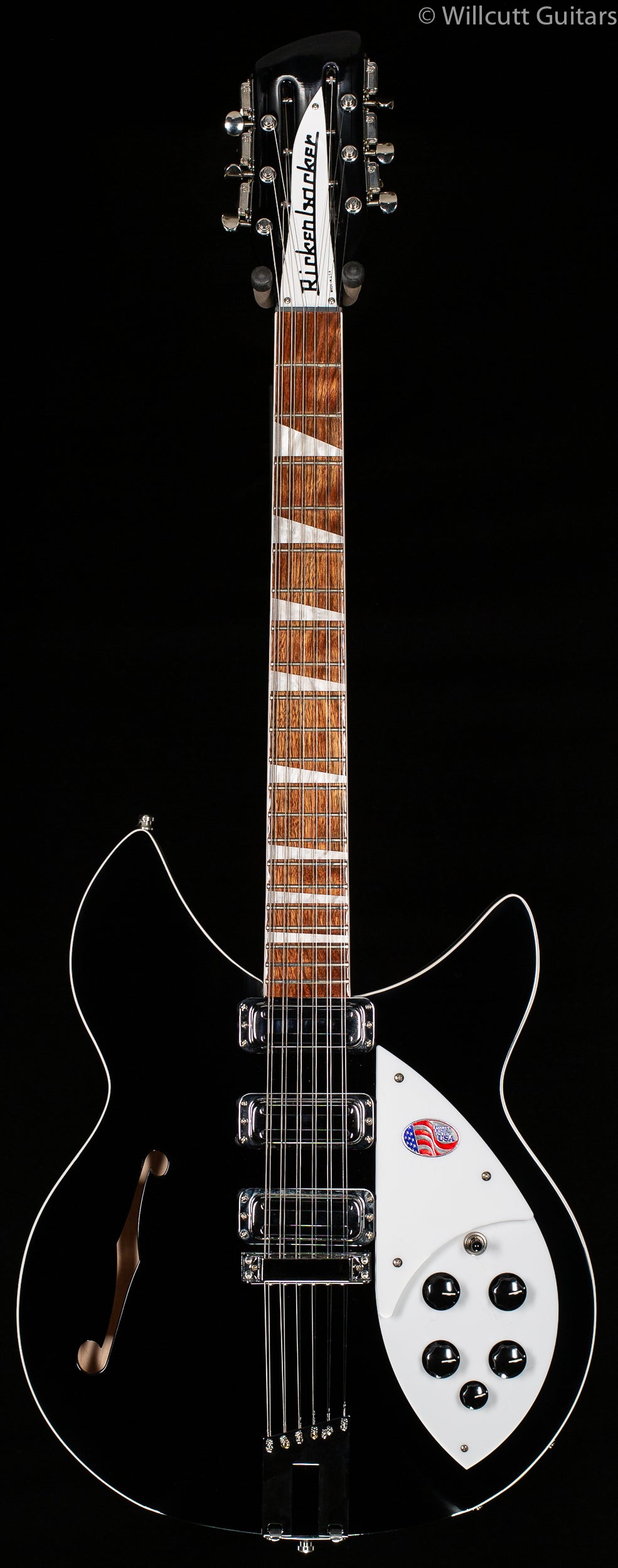 Rickenbacker 1993 Plus 12 String Jetglo