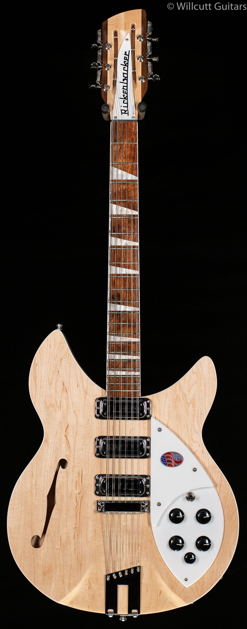 Rickenbacker 1993 Plus 12-String Mapleglo