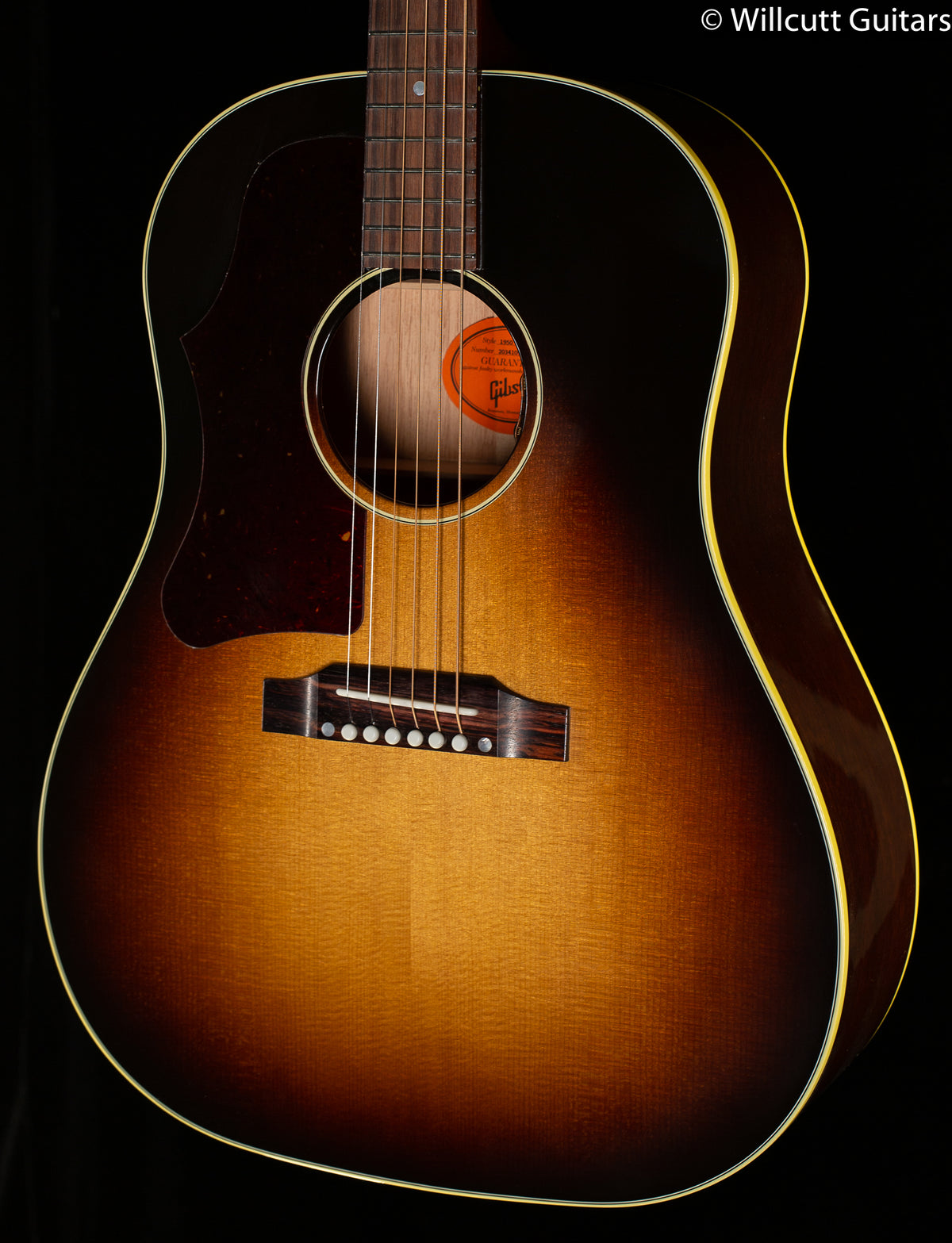 Gibson 50&#39;s J-45 Original Vintage Sunburst Lefty