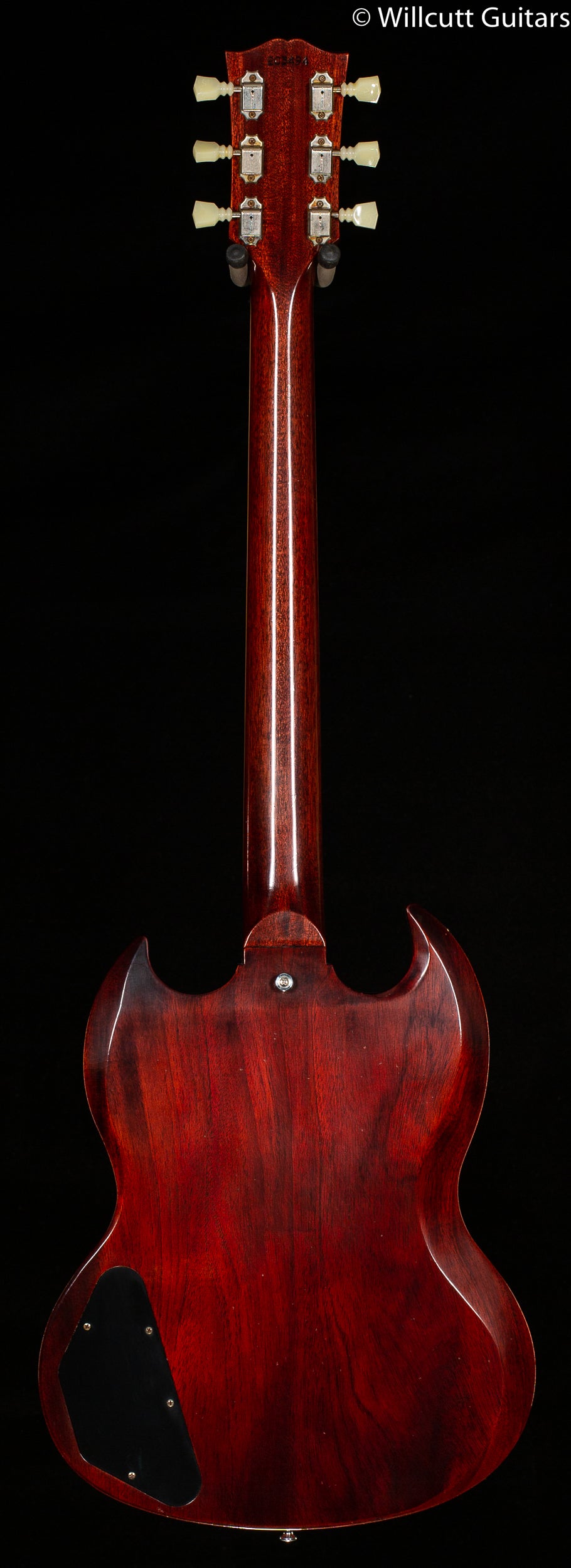 Gibson Custom Shop 1964 SG Standard Reissue Maestro Ultra Light Aged Cherry Red (494)