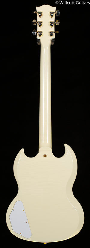 Gibson 1963 Les Paul SG Custom Reissue Maestro Murphy Lab Ultra Light Aged Classic White (563)