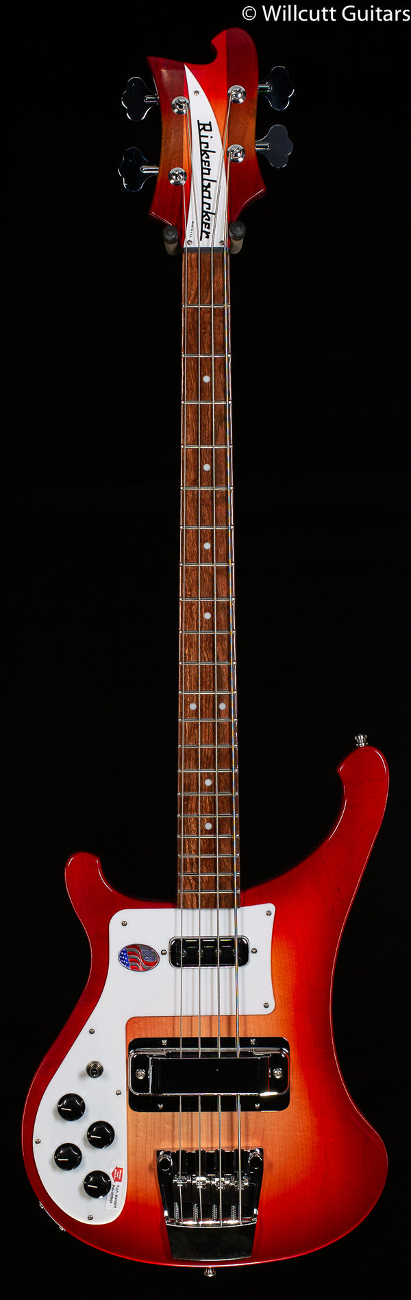 Rickenbacker リッケンバッカー 4003 Fireglo lefty Rickenbacker 4003S Fireglo Lefty Bass Guitar - Willcutt Guitars