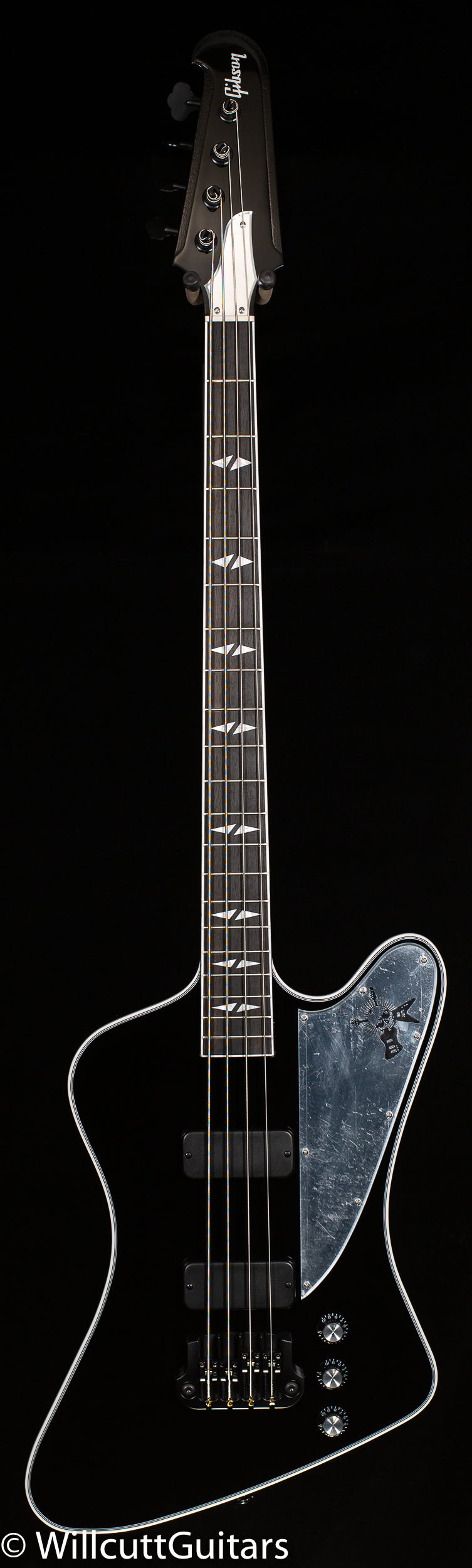 Gibson Gene Simmons G2 Thunderbird Ebony Mirror (246) - Willcutt