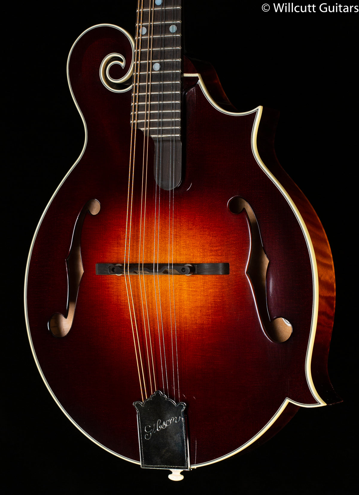 Gibson F-5G Mandolin Red Spruce Top Dark Burst (012)