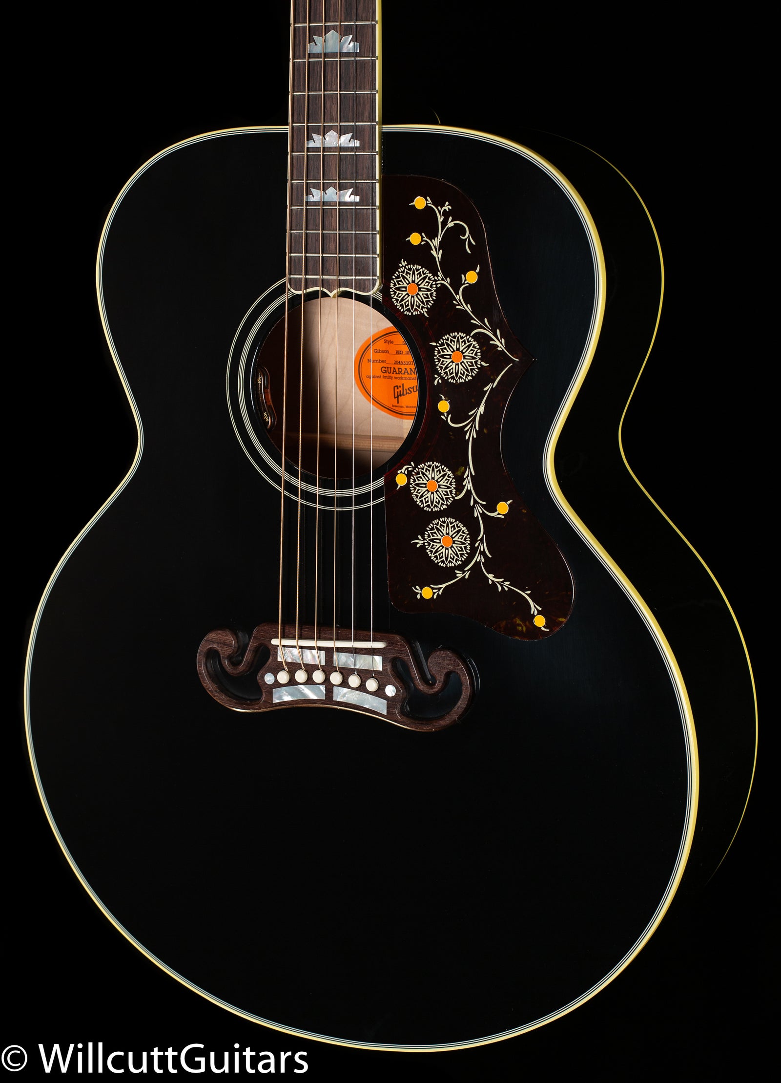 GIBSON CUSTOM SHOP SJ-200 ORIGINAL WILLCUTT EXCLUSIVE RED SPRUCE EBONY