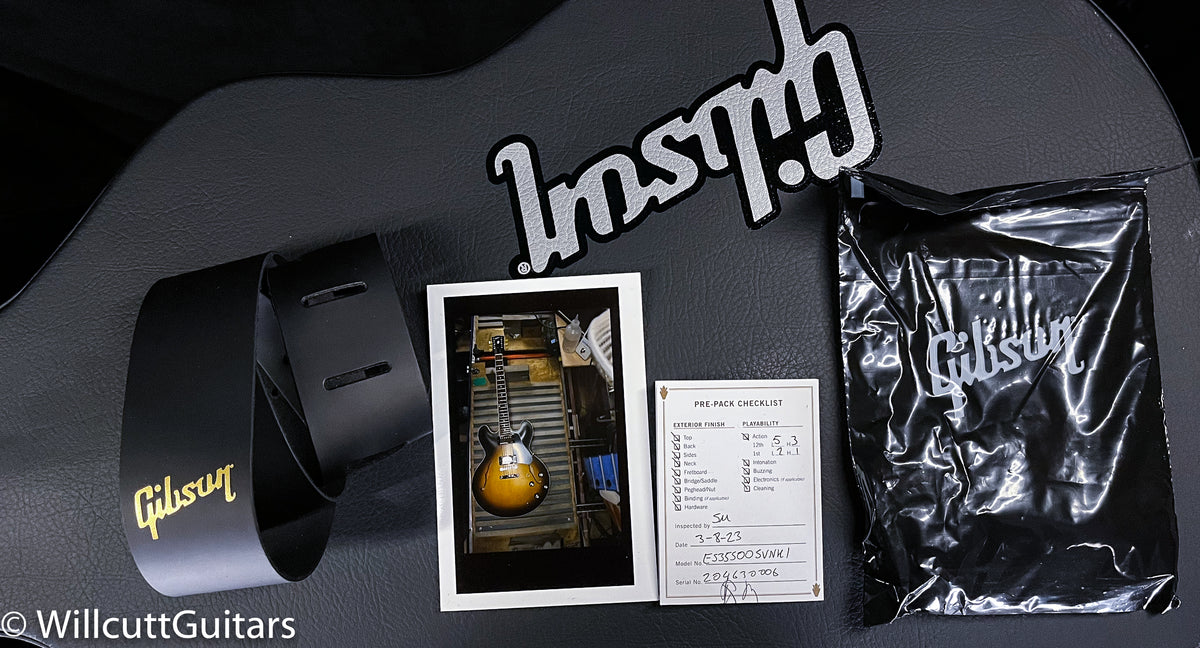 Gibson ES-335 Satin Vintage Burst (006)