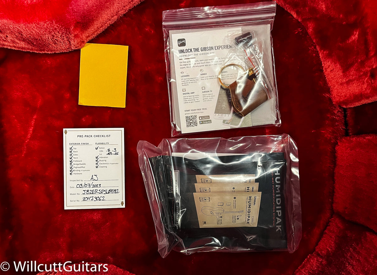 Gibson Custom Shop SJ-200 Original Willcutt Exclusive Red Spruce Ebony (062)