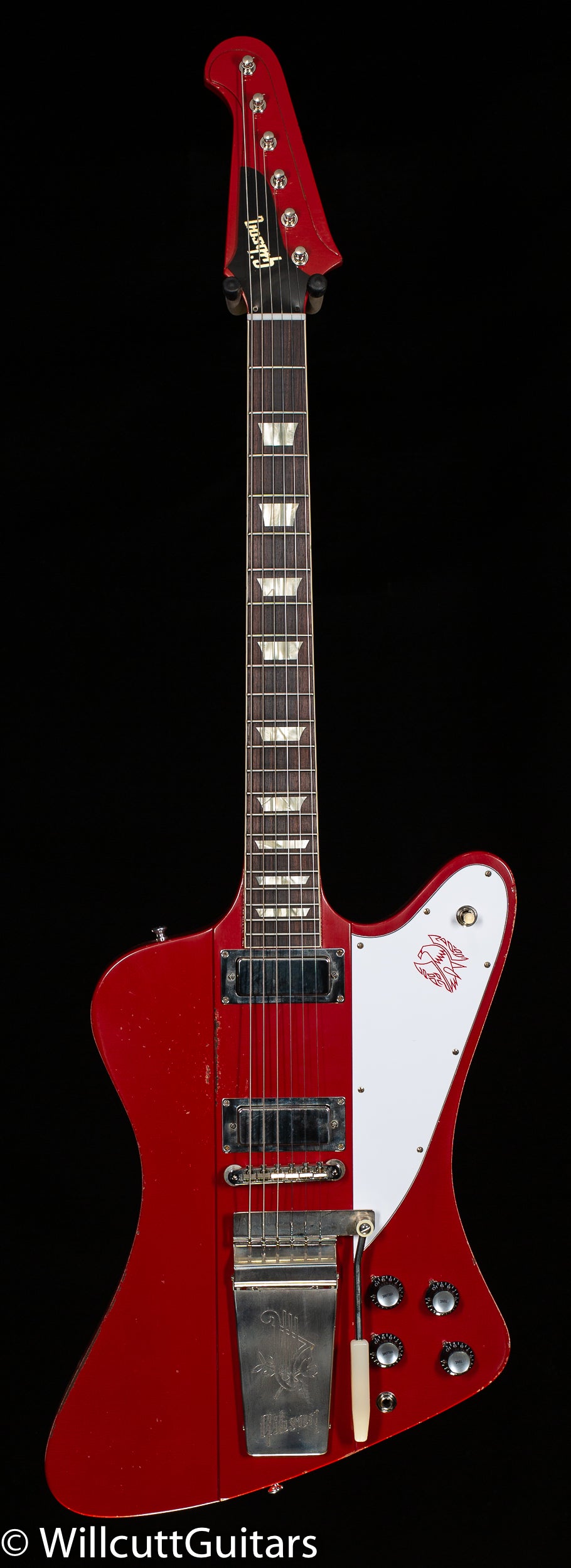 Rejsende Beloved Primitiv Gibson Custom Shop 1963 Firebird V w/ Maestro Vibrola Murphy Lab Light -  Willcutt Guitars