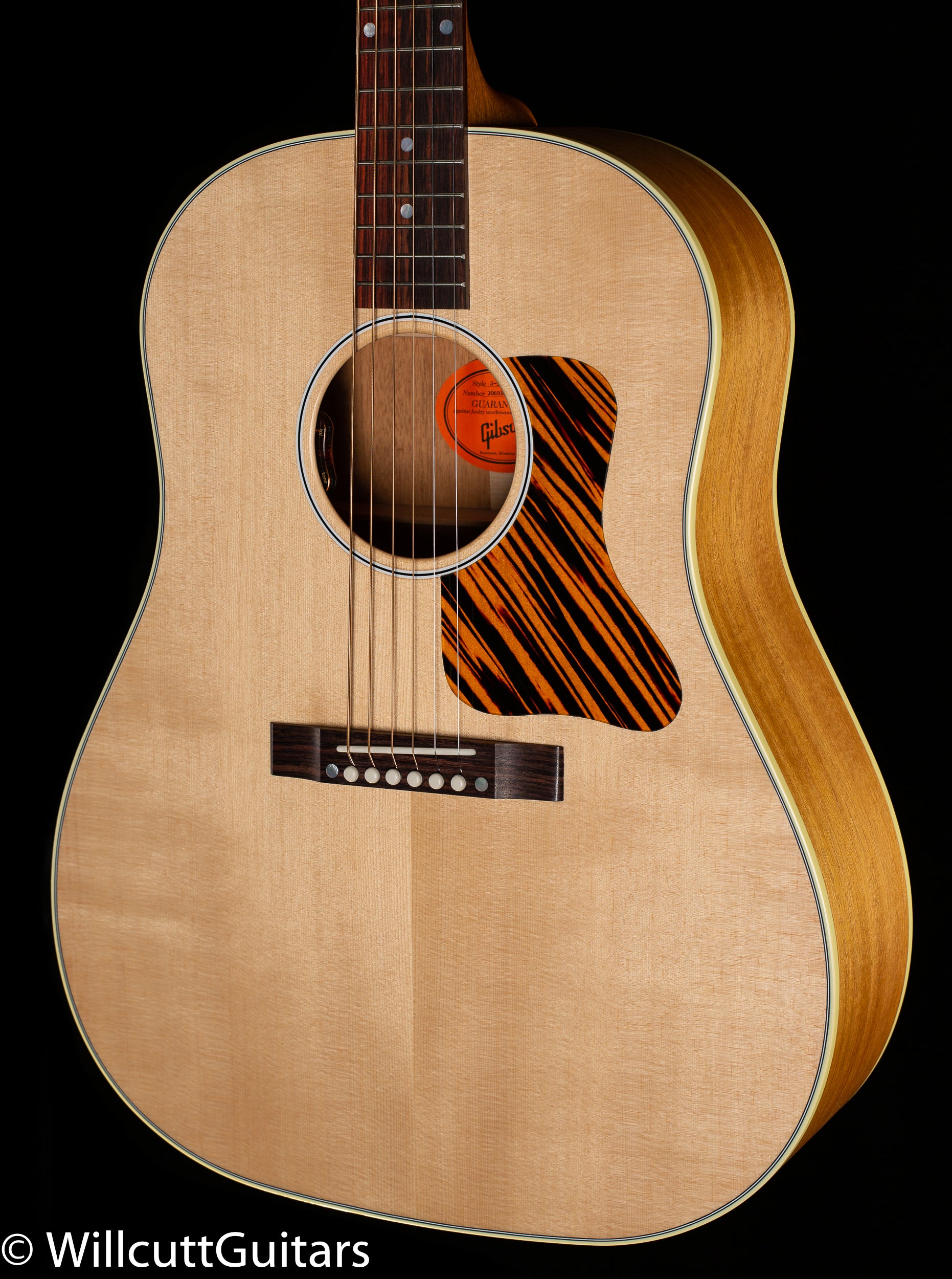 Gibson J-35 Faded 30s Antique Natural (076) - Willcutt Guitars