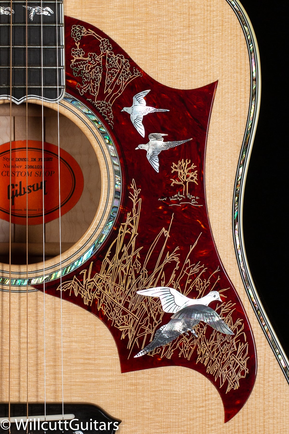 Gibson Doves in Flight