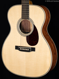 Martin Custom Shop OM-28 Plum Katalox (518) - Willcutt Guitars