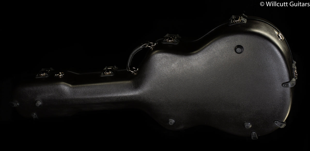 Calton Cases OM/000 Black Exterior/ Purple Interior