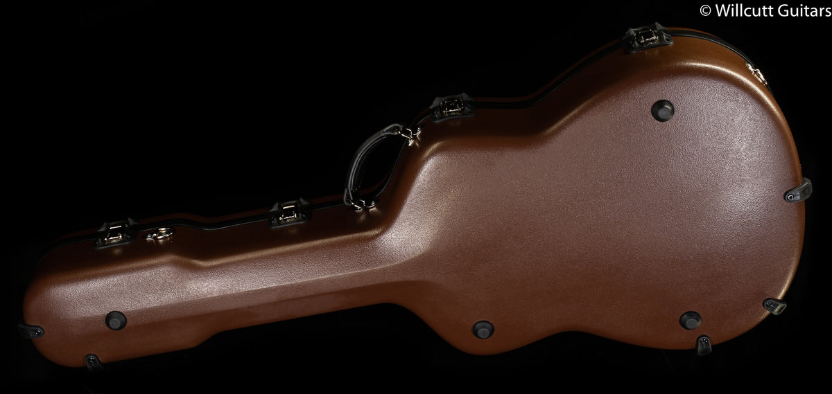 Calton Cases Dreadnought Brown Exterior/ Green Interior