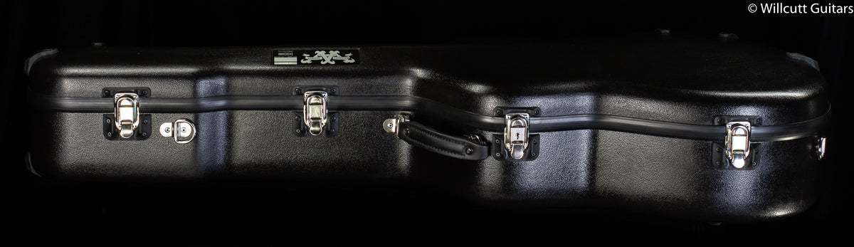 Calton Cases Dreadnought Black Exterior/ Purple Interior