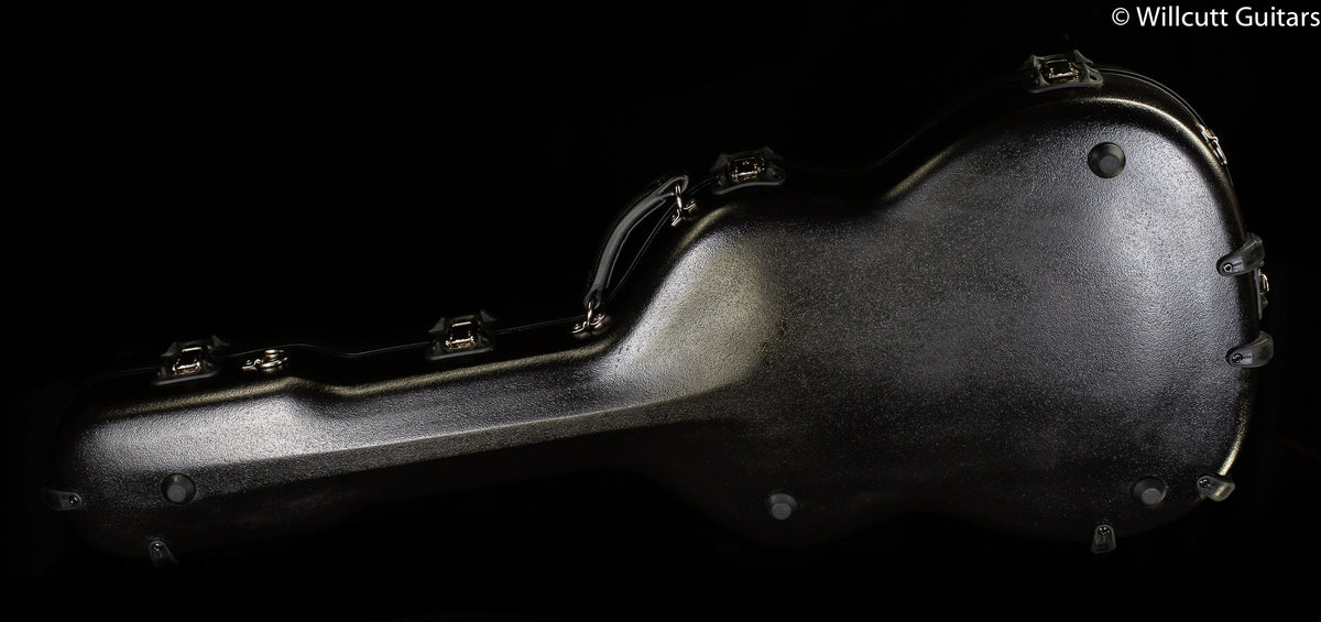 Calton Cases Classical Case, Fender Stratocaster, Black Exterior/ Purple Interior