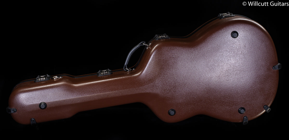 Calton Cases Dreadnought Brown Exterior/ Green Interior