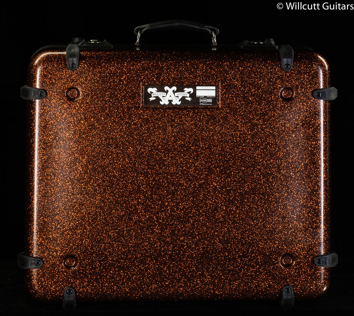 Calton Cases Pedal Board Case, Bronze Sparkle Exterior/ Black Interior