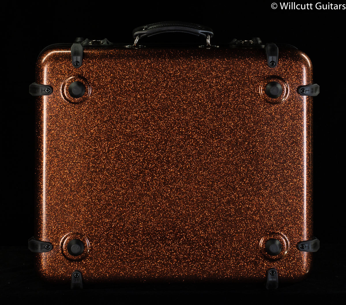 Calton Cases Pedal Board Case, Bronze Sparkle Exterior/ Black Interior