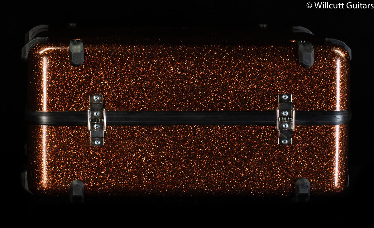 Calton Cases Pedal Board Case, Bronze Sparkle Exterior/ Black Interior