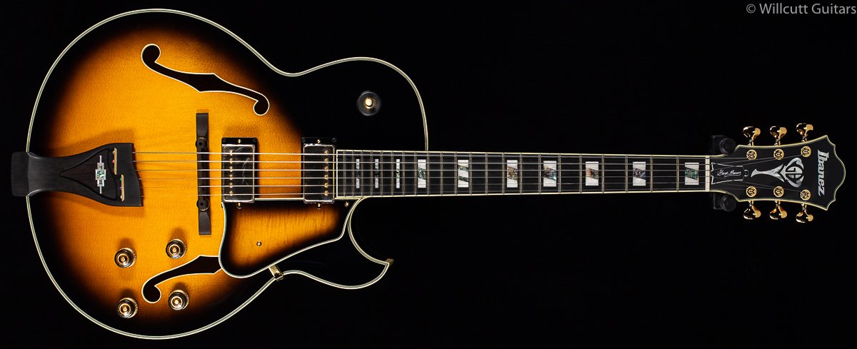 Ibanez LGB300VYS George Benson Signature Vintage Yellow Sunburst (056)