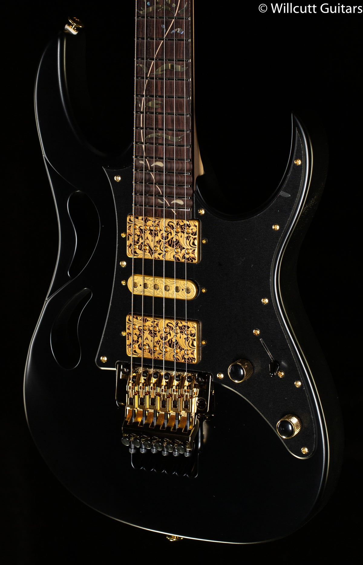 Ibanez PIA3761XB Steve Vai Signature Model Onyx Black (398)