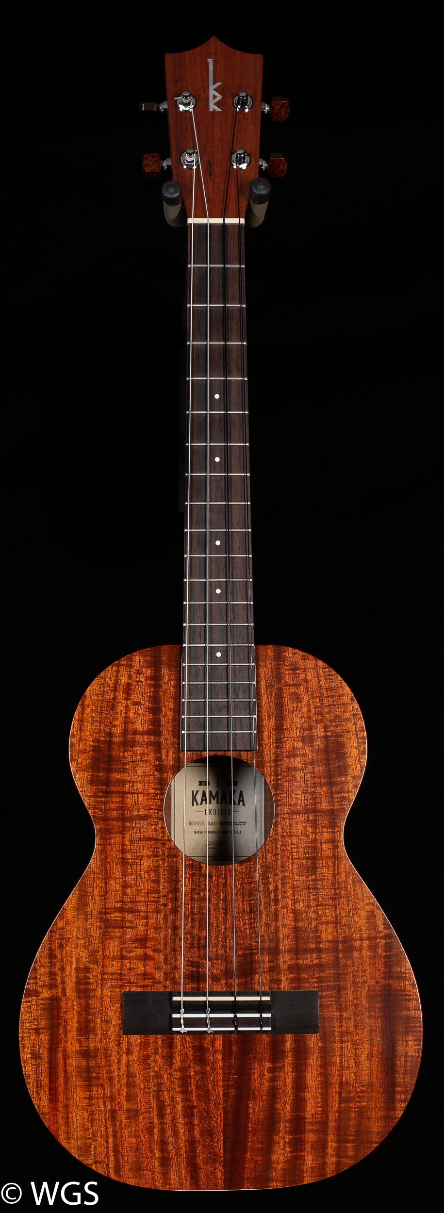 Kamaka HF-4 Baritone Ukulele with Case (096) - Willcutt Guitars