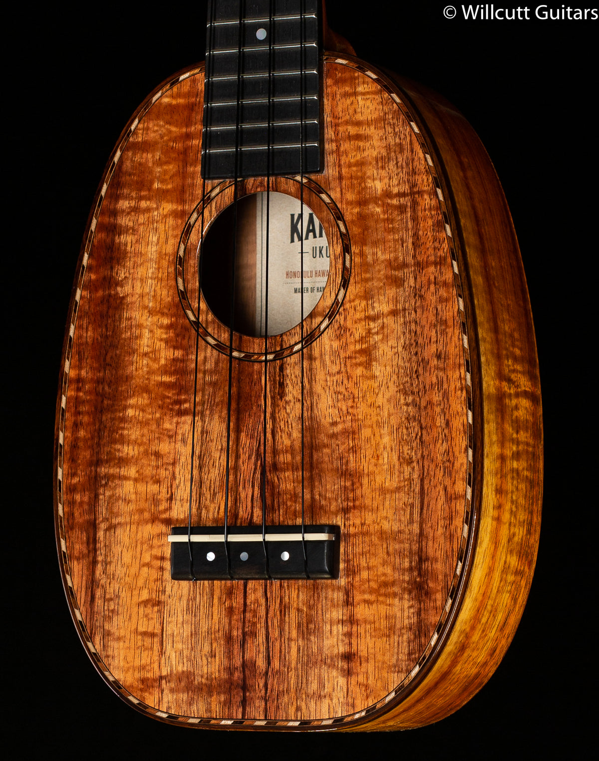 Kamaka Standard Pineapple Deluxe Ukulele HP-1D