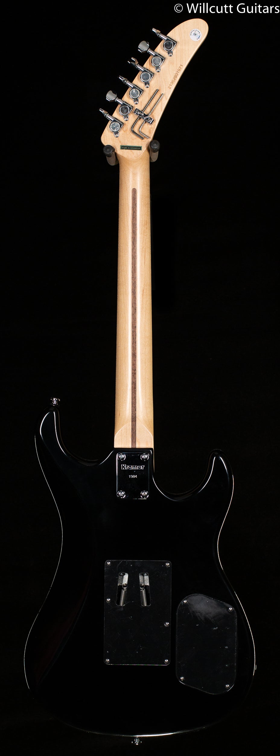 Kramer The 84 (EVH D-Tuna) Ebony Left-Handed (971)