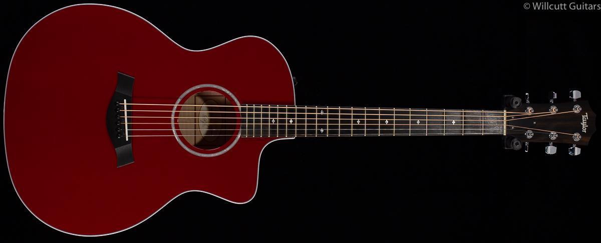 Taylor 214ce Deluxe Red - Willcutt Guitars