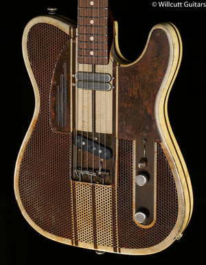 Trussart SteelCaster Rust and Cream Racing Striped B-Bender