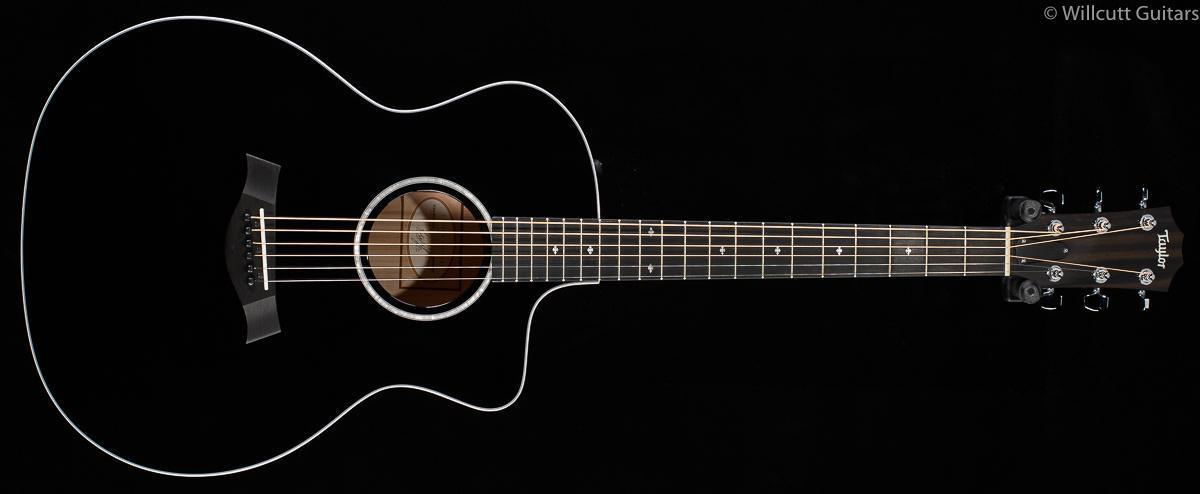 Taylor 214ce Deluxe Black - Willcutt Guitars