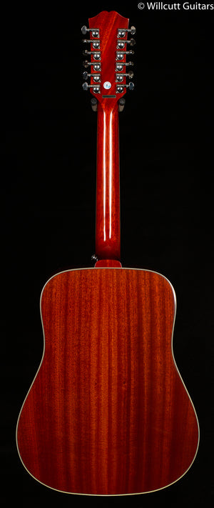 Epiphone Hummingbird 12-String All Solid Wood Fishman Sonitone Aged Cherry Sunburst Gloss (101)