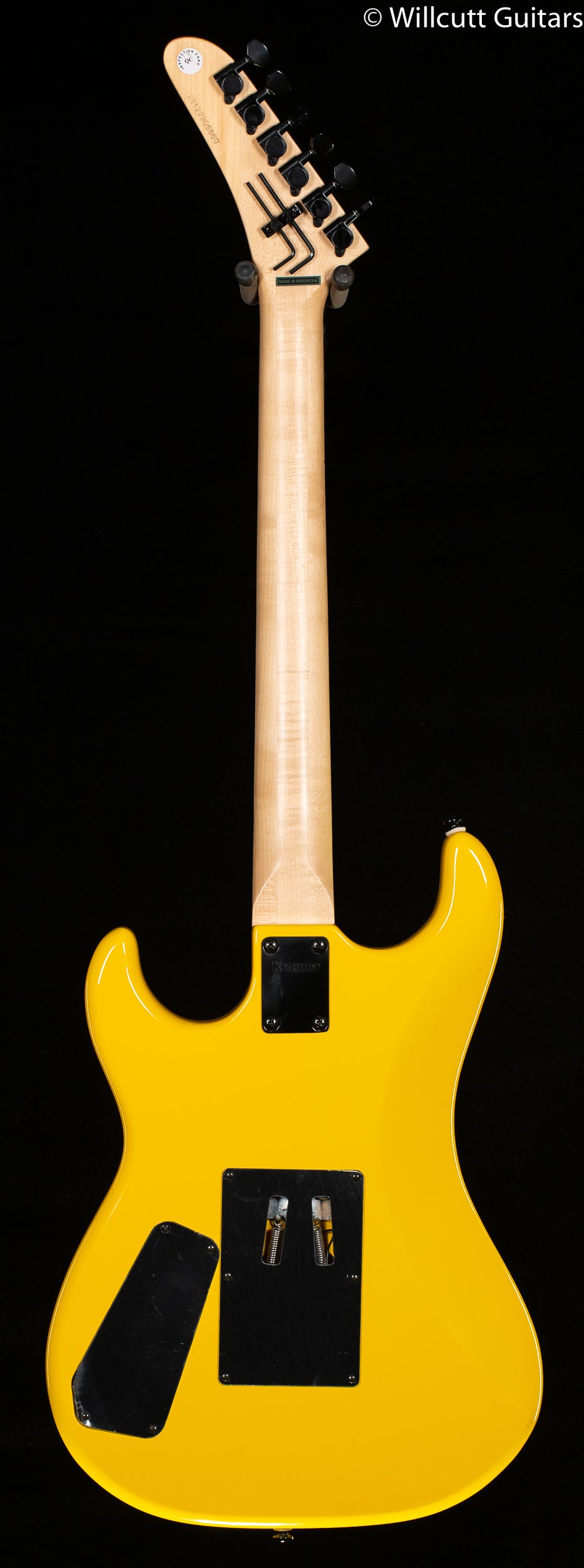 Kramer Baretta Bumblebee Yellow (660) - Willcutt Guitars