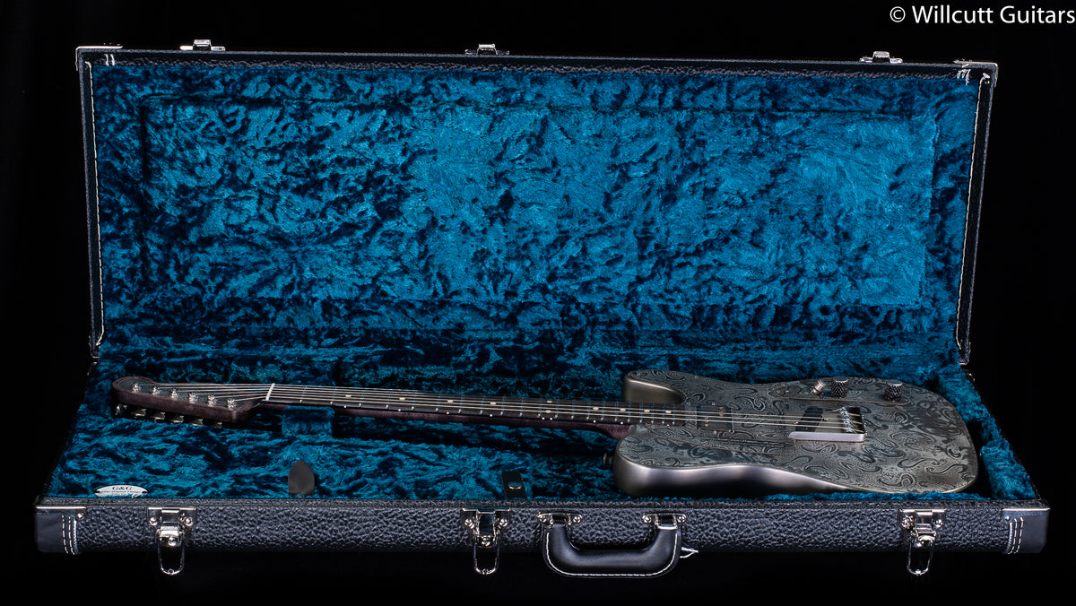 Trussart SteelCaster Antique Silver Paisley Engraved