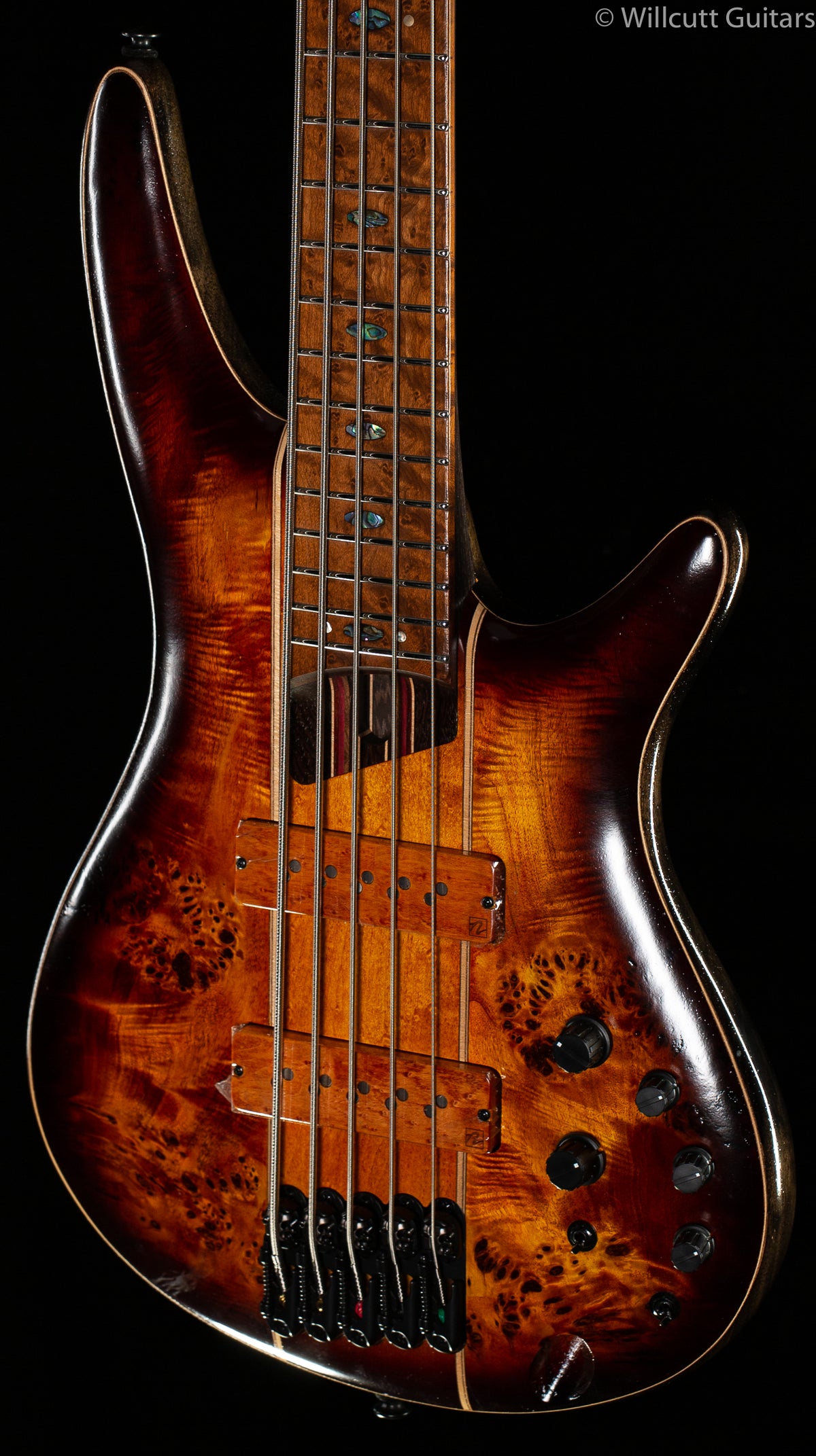 Ibanez Premium SR5PBLTD Bass Guitar Dragon Eye Burst Low Gloss