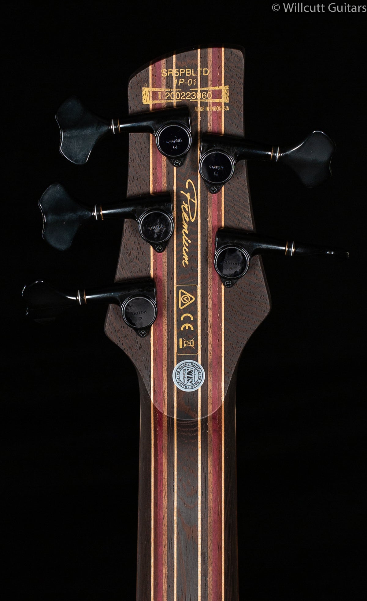 Ibanez Premium SR5PBLTD Bass Guitar Dragon Eye Burst Low Gloss