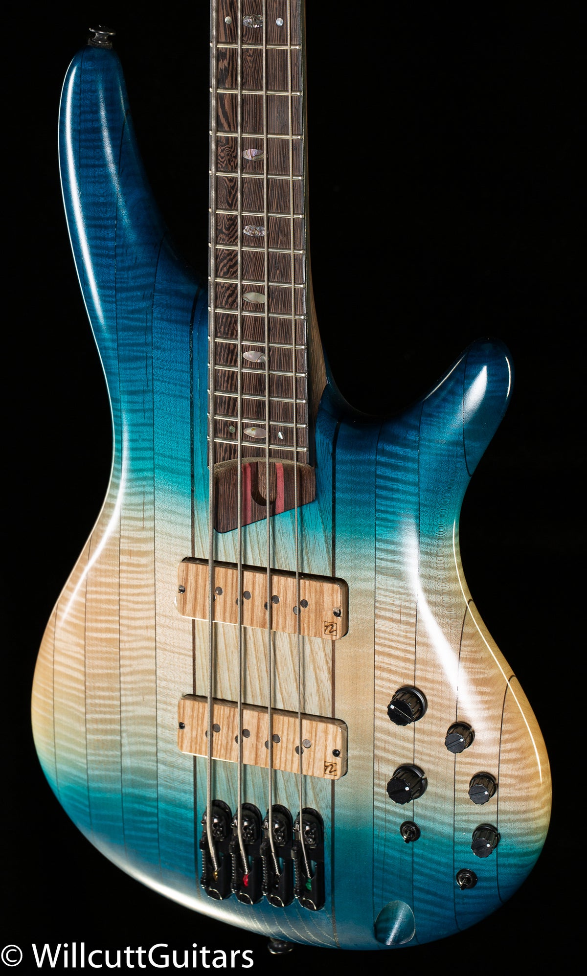 Ibanez Premium SR4CMLTD Bass Caribbean Islet Low Gloss Bass Guitar (270)