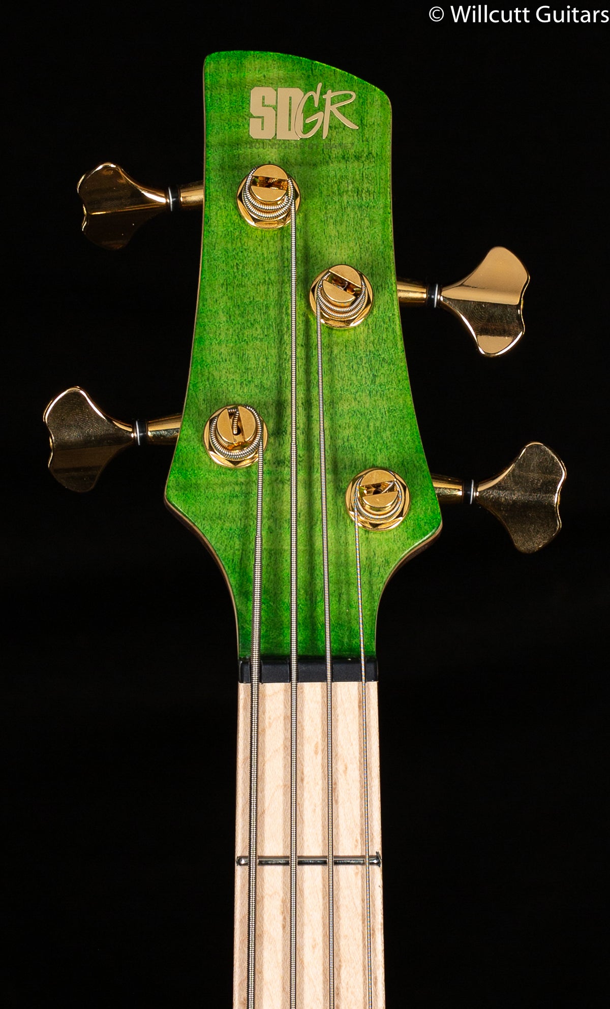 Ibanez Premium SR4FMDX Emerald Green Low Gloss Bass Guitar