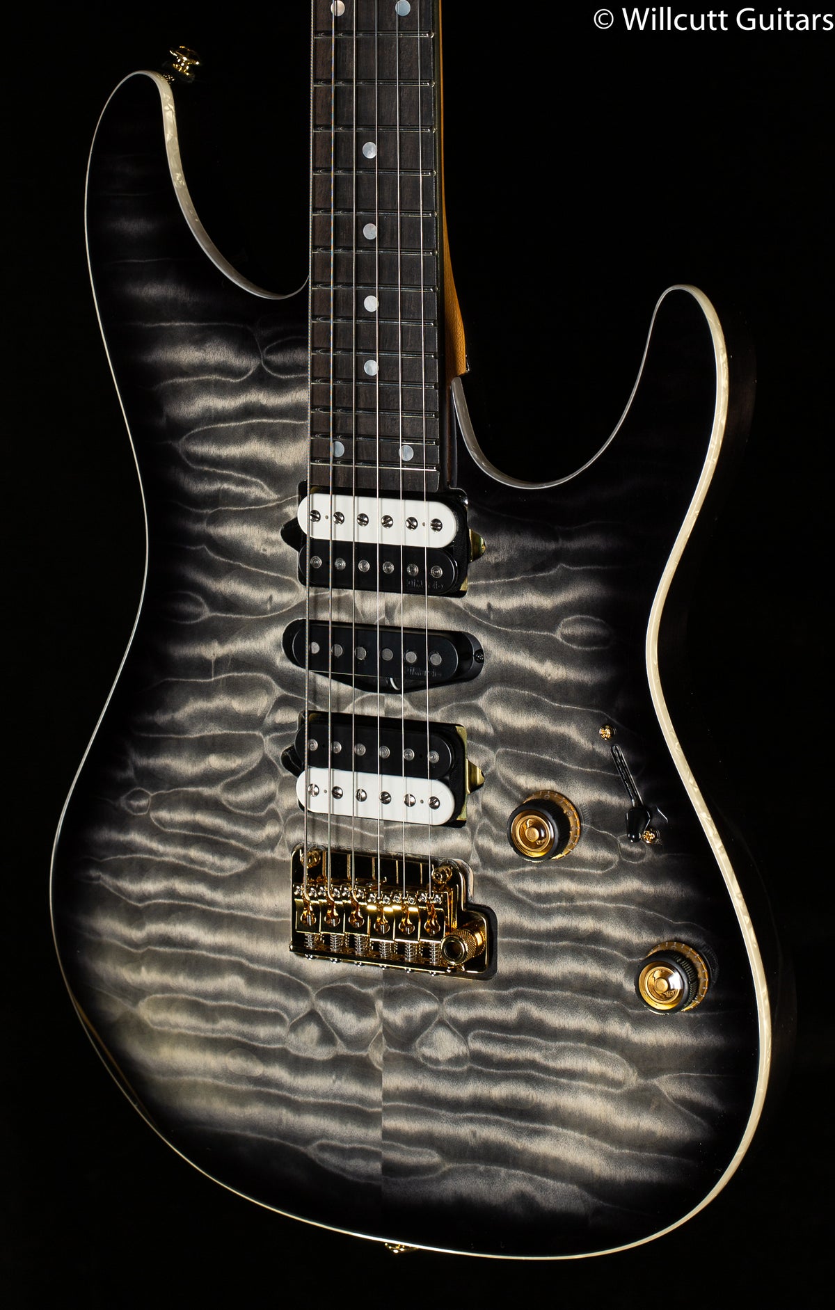 Ibanez Premium AZ47P1QMBIB Black Ice Burst (605)