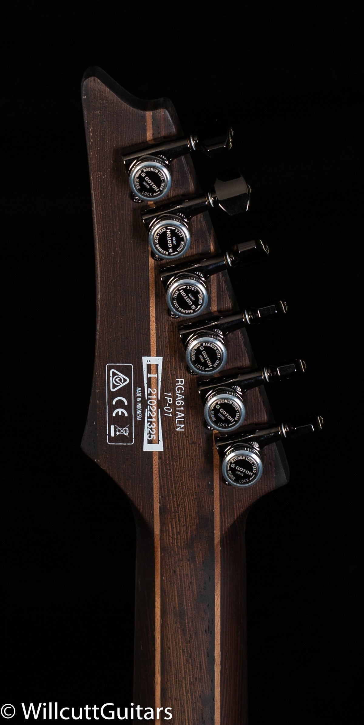 Ibanez RG Axion Label RGA61ALN Orange Eclipse Matte