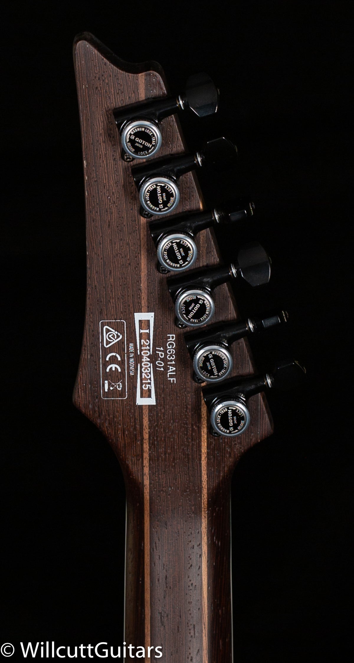 Ibanez RG Axion Label RG631ALF - Blue Chameleon