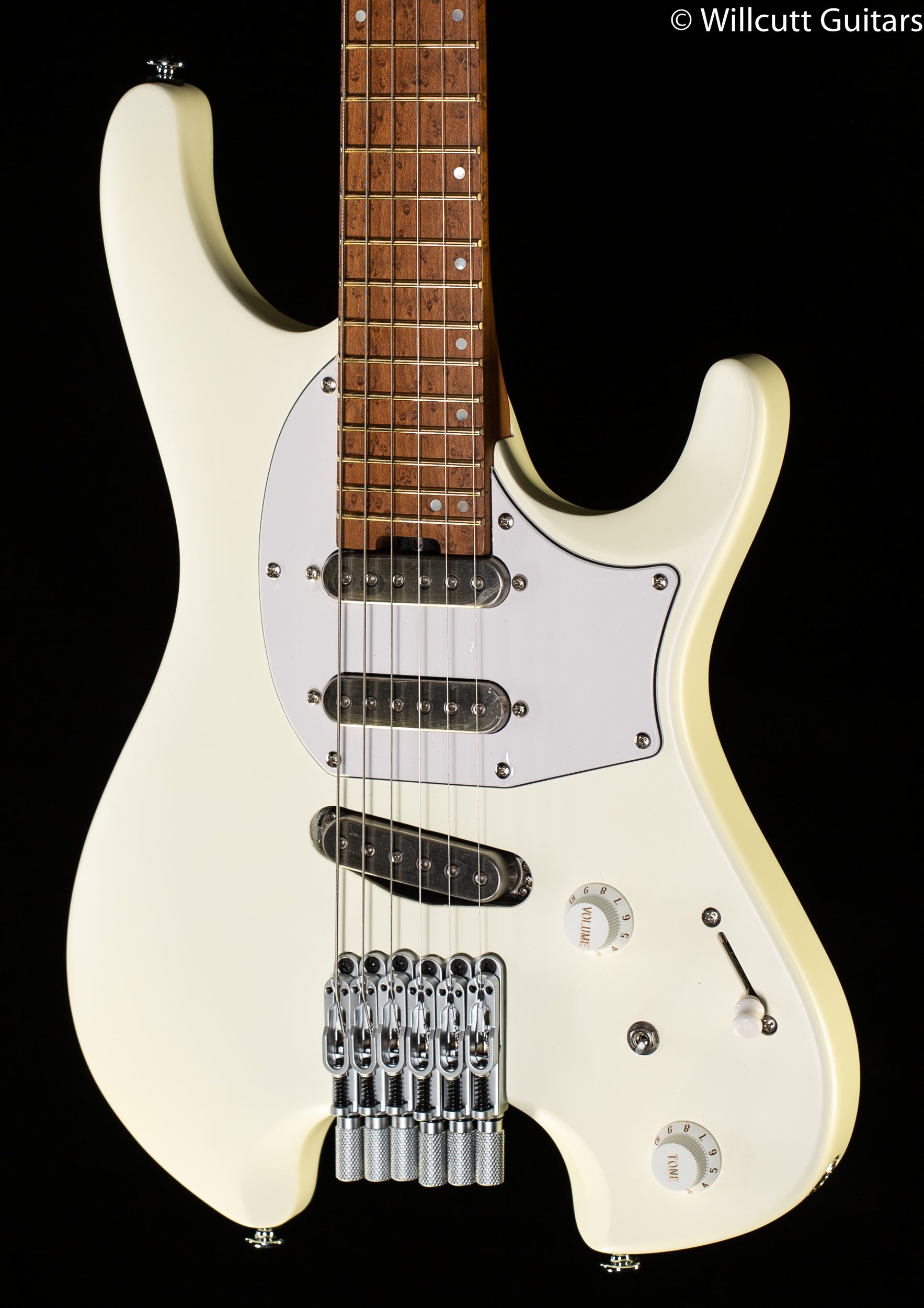 Ibanez Ichika Signature ICHI10VWM Vintage White Matte (344) - Willcutt  Guitars