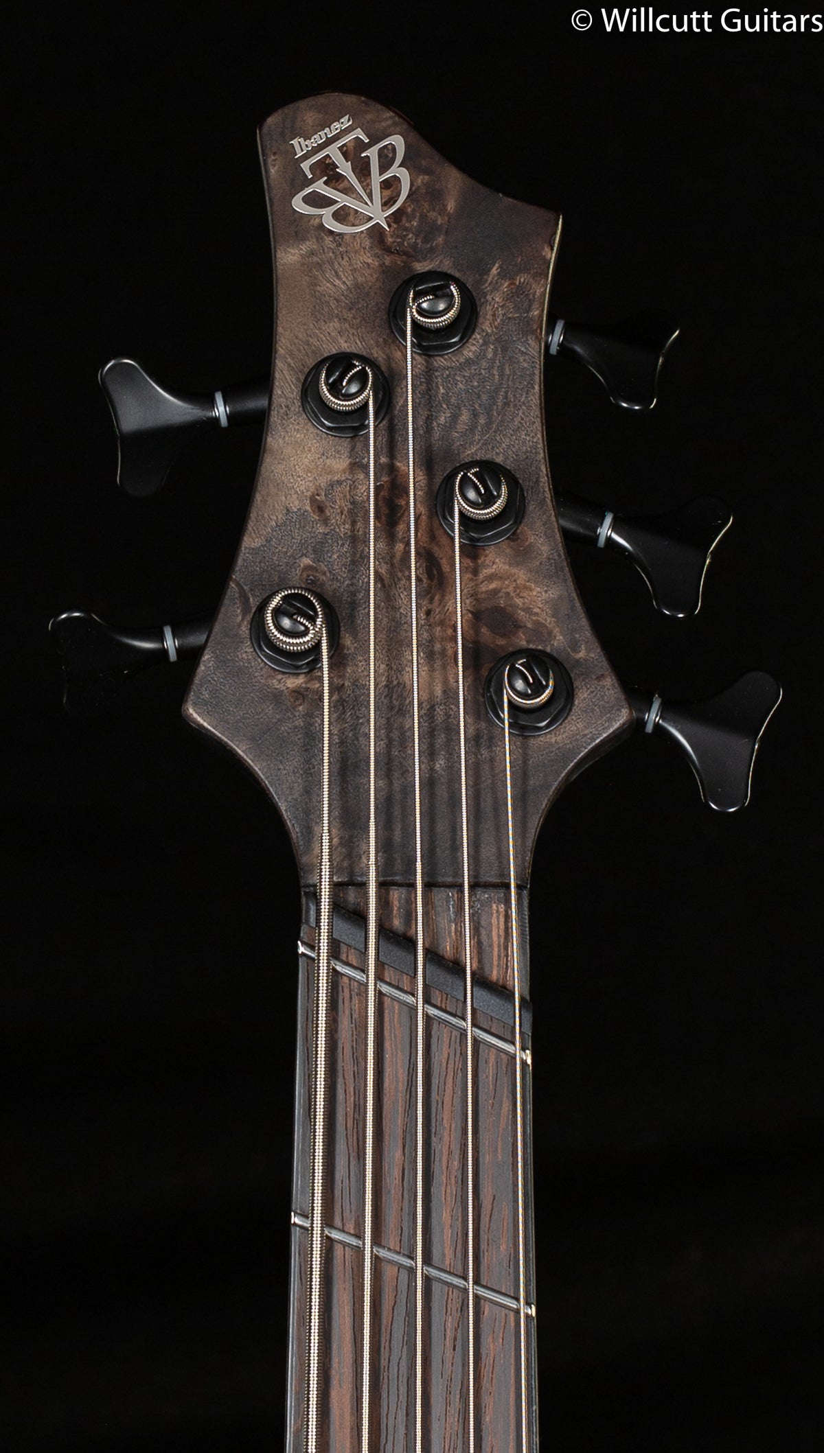 Ibanez BTB805MS 5-string Transparent Gray Flat Bass Guitar (178)