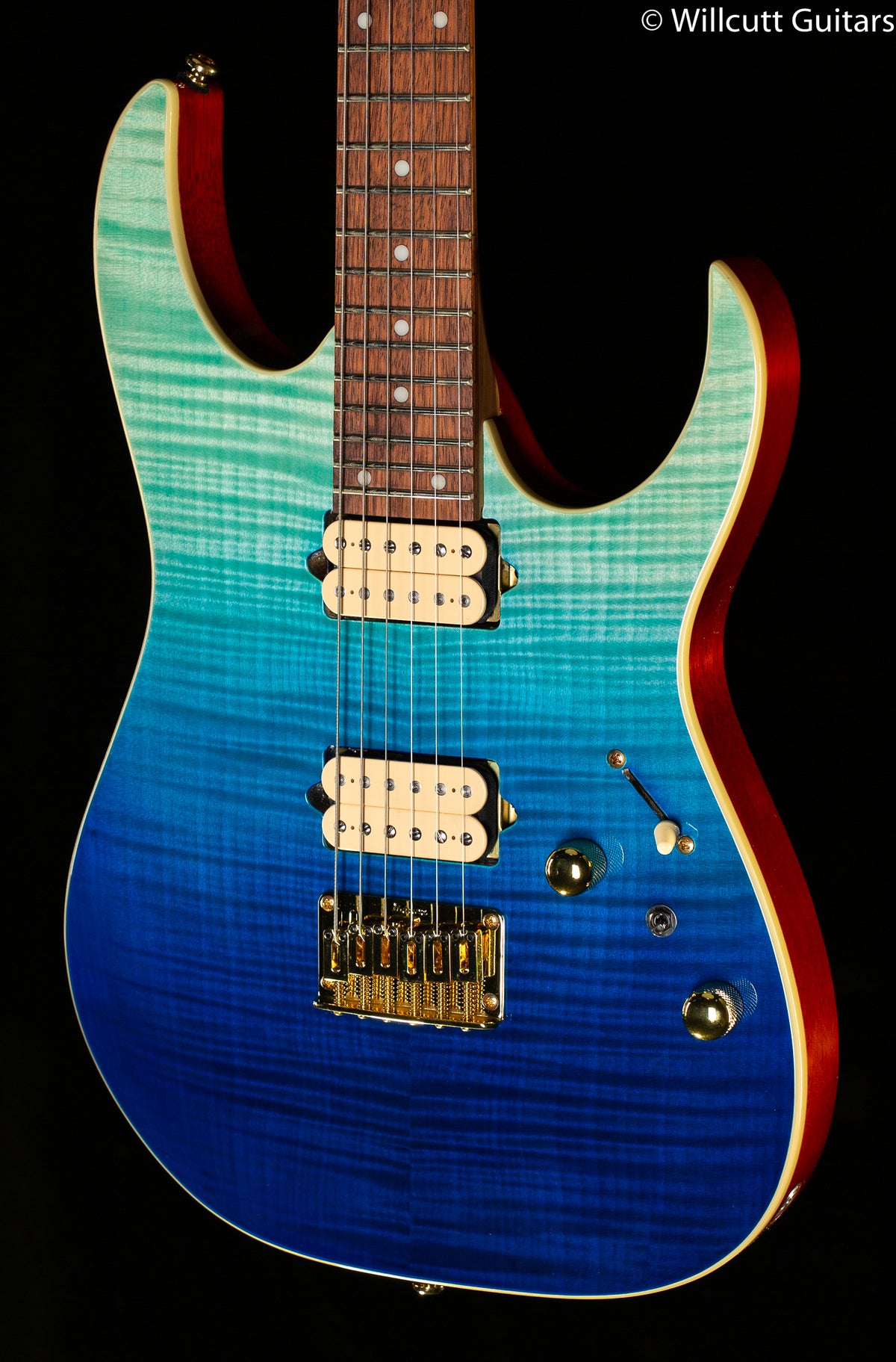 Ibanez High Performance RG421HPFM Blue Reef Gradiant (674)