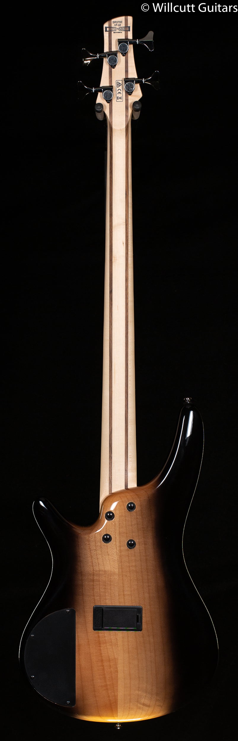 Ibanez SR370E Bass Surreal Black Dual Fade Gloss Bass Guitar
