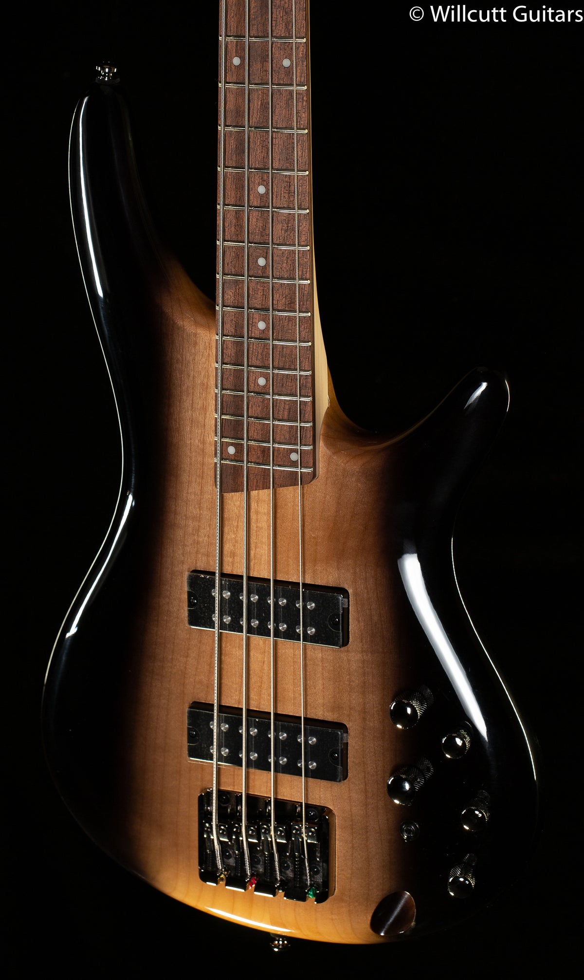 Ibanez SR370E Bass Surreal Black Dual Fade Gloss Bass Guitar