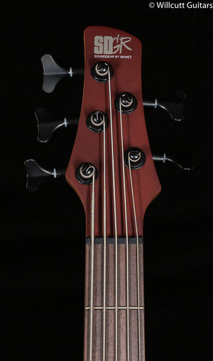 Ibanez SR505E 5 String Bass Brown Mahogany Bass Guitar