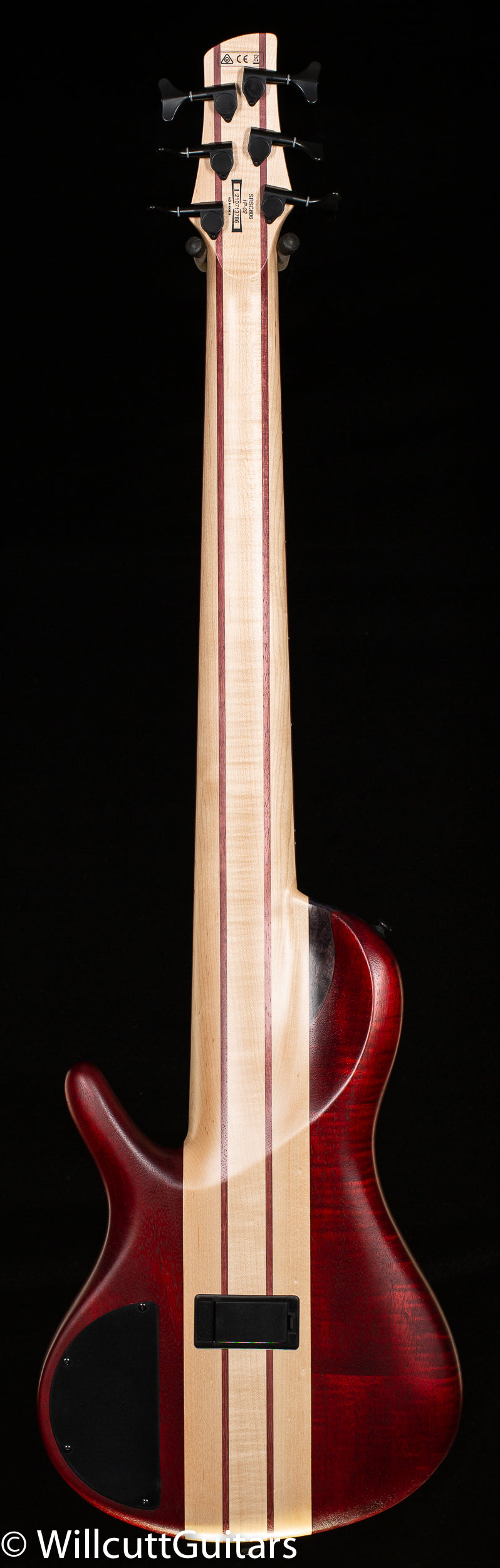 Ibanez Bass Workshop SRSC806 Deep Twilight Flat Bass Guitar